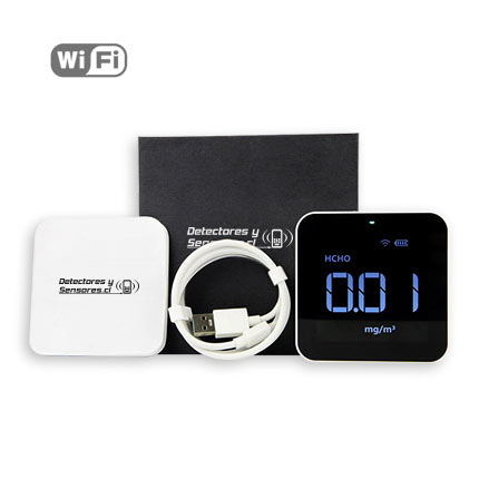 Medidor Material Particulado 5 en 1 WiFi