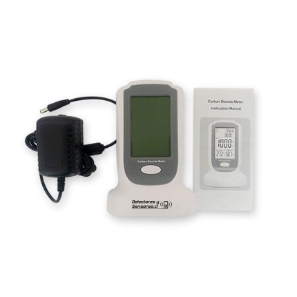 Detector CO2, Temperatura y Humedad de Sobremesa