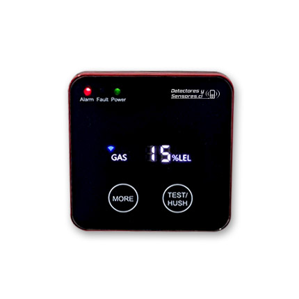 Detector de Gas WIFI con alerta al Celular