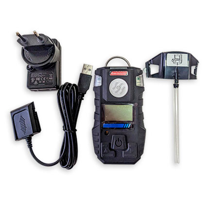 Detector Alarma Portátil HCN Ácido Cianhídrico