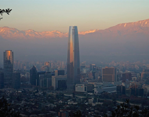 Santiago con smog