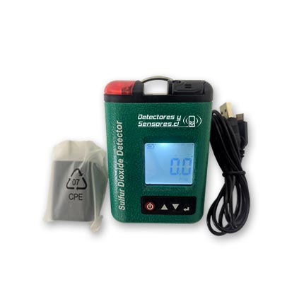 Detector de Gas Dióxido de Sulfuro